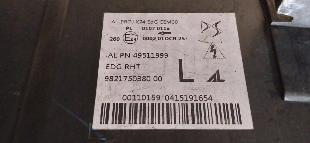 Frontscheinwerfer Citroën 9821750380 LED Links Scheinwerfer Headlight