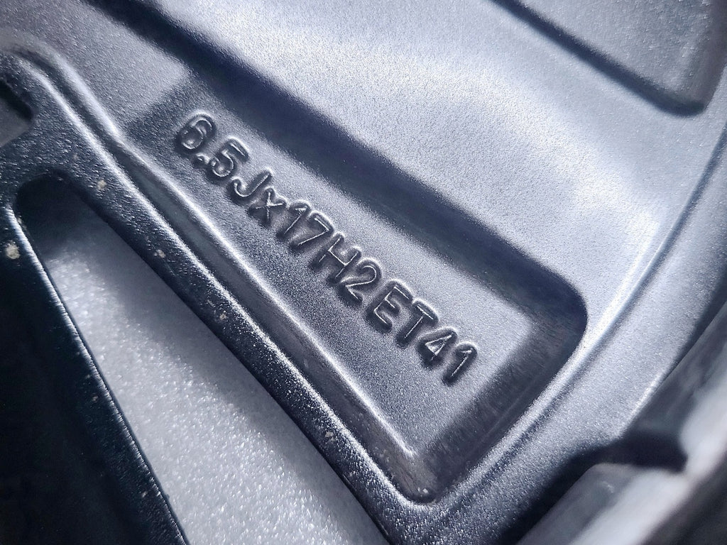 1x Alufelge 17 Zoll 6.5" 5x112 41ET Glanz Silber 3V0601025AH Mg Superb Iii