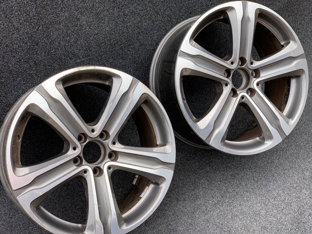 1x Alufelge 18 Zoll 8.0" 5x112 38ET A2534010700 Mercedes-Benz Glc Rim Wheel FEL6890587505pr