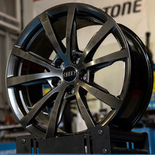 Laden Sie das Bild in den Galerie-Viewer, 4x Alufelge 18 Zoll 8.0" 5x112 29ET Glanz Graphit 4N0601025A Audi A4 Rim Wheel FEL1067903349wy