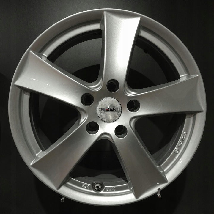 4x Alufelge 17 Zoll 7.0" 5x115 44ET Glanz Silber Opel Insignia B Zafira FEL8069698467to