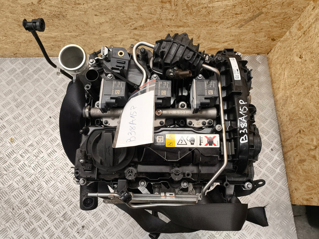 Motor BMW U06 B38A15P 1.5 16TKm Benzin Engine Unkomplett