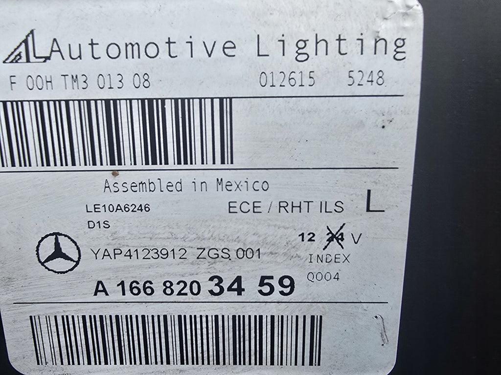 Frontscheinwerfer Mercedes-Benz W166 A1668203459 Links Scheinwerfer Headlight SCH3044424350ro
