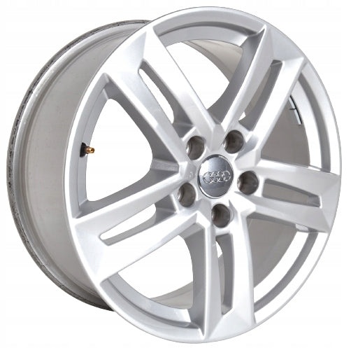 4x Alufelge 17 Zoll 7.0" 5x112 42ET Glanz Silber 8W0601025 Audi A4 B8 Rim Wheel FEL8840546235zk