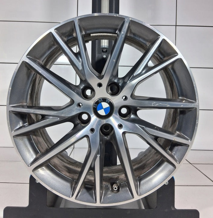 1x Alufelge 17 Zoll 47ET Glanz Grau 7849122 BMW 1 F40 Rim Wheel FEL9950327757yc