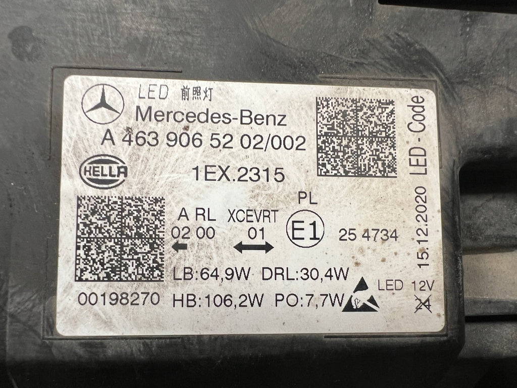 Frontscheinwerfer Mercedes-Benz L 4639065202 LED Links Scheinwerfer Headlight