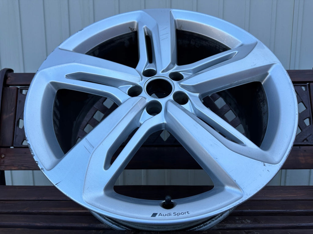 1x Alufelge 21 Zoll 9.0" 5x112 46ET Glanz Silber 4G0601025DA Audi A6 C7 FEL1281358543bp