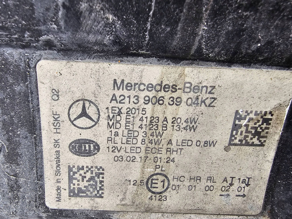 Frontscheinwerfer Mercedes-Benz W213 A2139063904 Links Scheinwerfer Headlight SCH1426112275cz