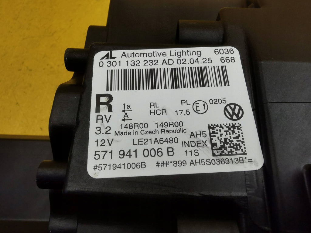 Frontscheinwerfer VW Tiguan 571941006B LED Rechts Scheinwerfer Headlight SCH3462824852hh