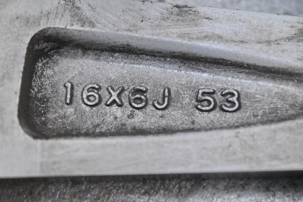 1x Alufelge 16 Zoll 6.0" 4x100 53ET T5A16060A Honda Jazz Iii Rim Wheel