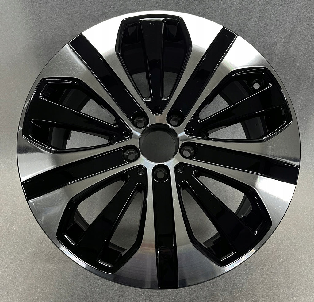 1x Alufelge 18 Zoll 8.0" 5x112 38ET Glanz Schwarz A2534014600 Mercedes-Benz Glc