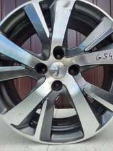 Laden Sie das Bild in den Galerie-Viewer, 1x Alufelge 16 Zoll 6.5" 4x108 20ET 9678398277 Peugeot I Rim Wheel FEL9063404238or