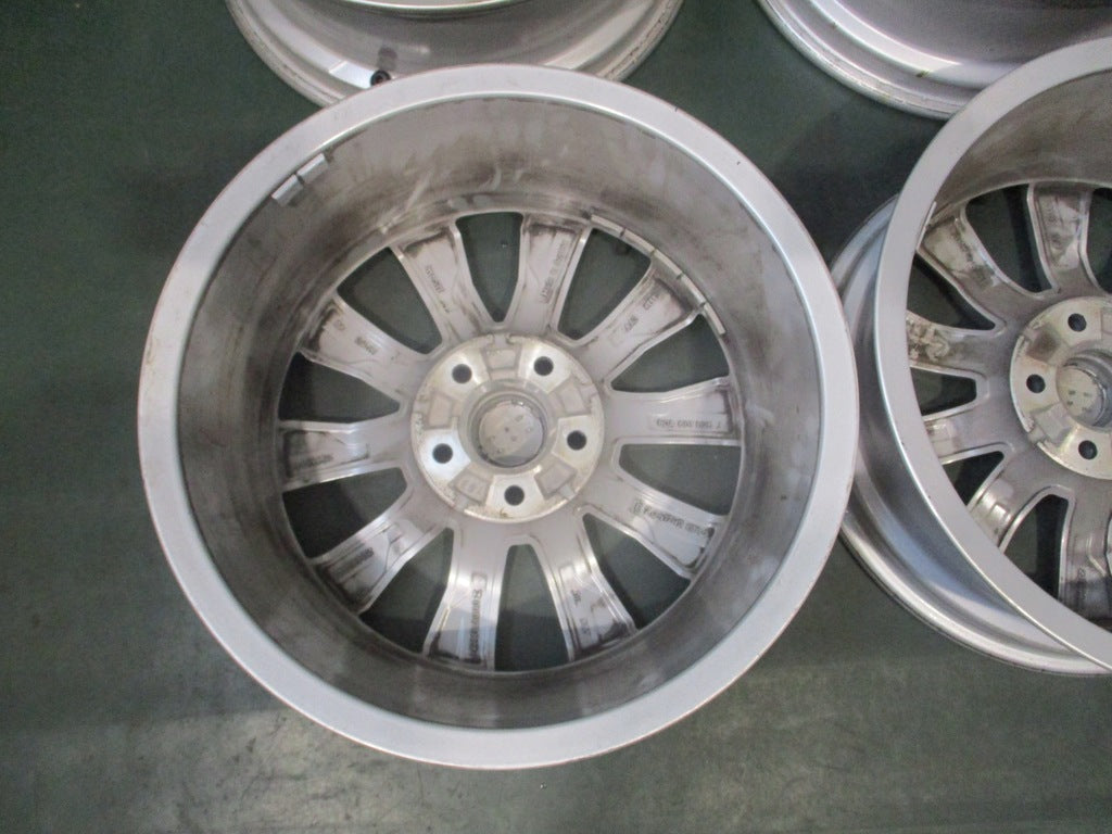 4x Alufelge 17 Zoll 7.0" 5x112 34ET Glanz Silber 80A601025 Audi Rim Wheel FEL6647091579cg