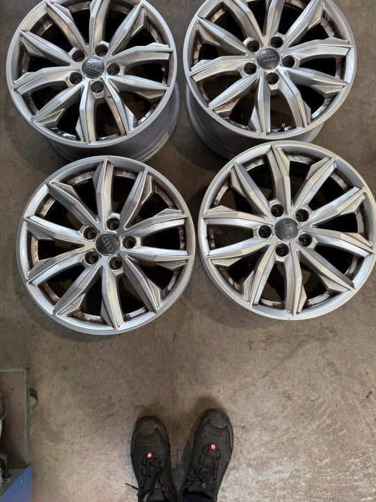 4x Alufelge 17 Zoll 7.0" 5x112 34ET 80A601025J Audi Rim Wheel FEL8753225882em