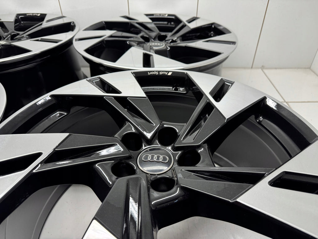 4x Alufelge 20 Zoll 9.0" 5x112 38ET Glanz Silber 4KE601025T Audi E-Tron FEL9974268124oc