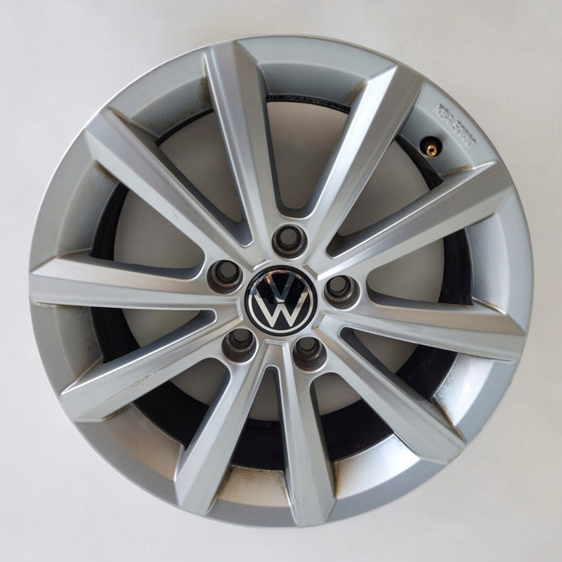 1x Alufelge 16 Zoll 6.5" 5x112 3G0071496 VW Passat Rim Wheel