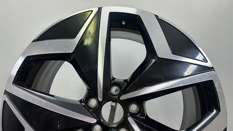 1x Alufelge 18 Zoll 7.5" 5x112 50ET Glanz Schwarz 10A601025H VW Rim Wheel FEL7363962010sj
