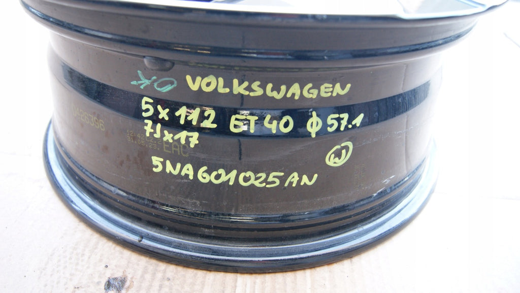 1x Alufelge 17 Zoll 7.0" 5x112 5NA601025AN VW I Rim Wheel FEL7127337414ut