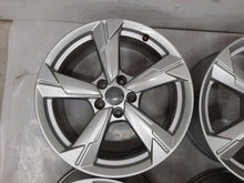Load image into Gallery viewer, 4x Alufelge 18 Zoll 8.0" 5x112 39ET Glanz Silber 4K0601025D Audi A6 C8 Rim Wheel FEL3859377775dm