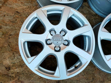 Laden Sie das Bild in den Galerie-Viewer, 4x Alufelge 17 Zoll 7.0" 5x112 37ET Glanz Silber 8R0601025E Audi Q5 Rim Wheel FEL7803959667hy