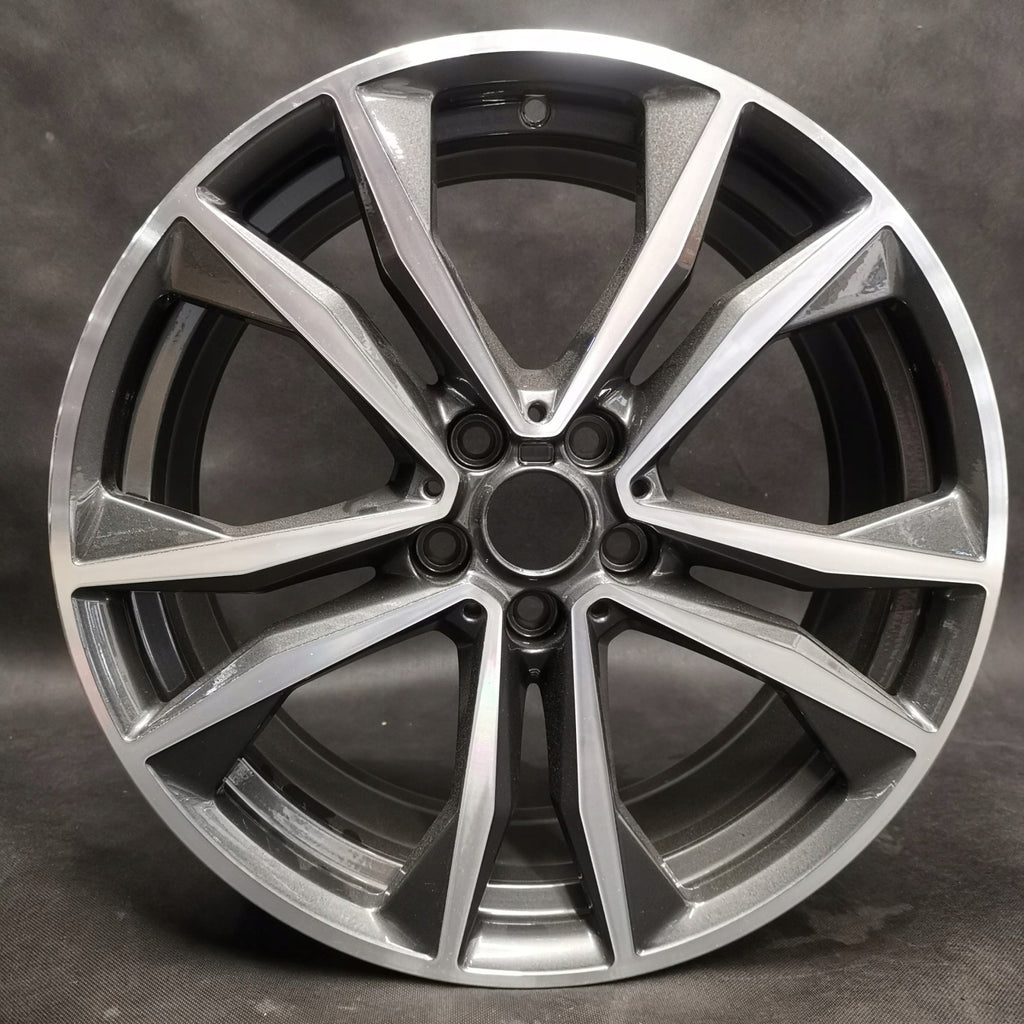 1x Alufelge 19 Zoll 8.0" 5x112 47ET Glanz Schwarz 8008616 BMW 1 Mg Rim Wheel FEL4635484221cn