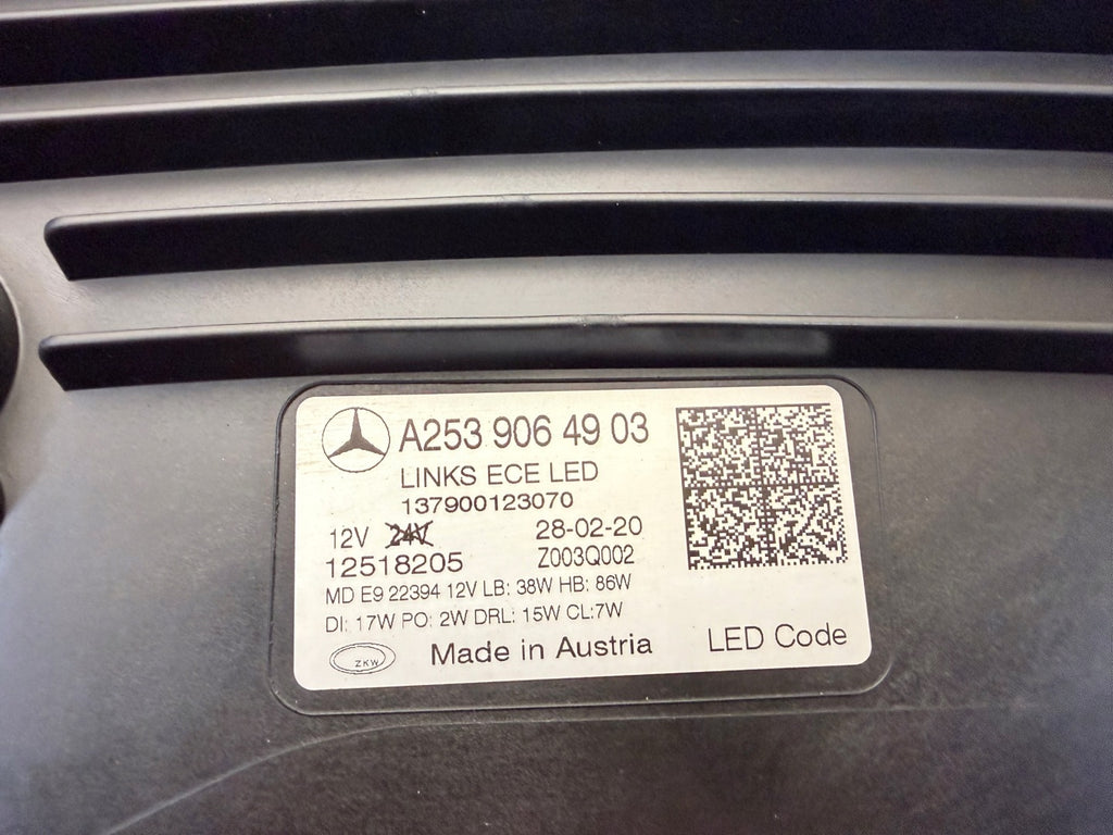 Frontscheinwerfer Mercedes-Benz Glc A2539065003 A2539064903 Full LED Ein Satz SCH3474136380jk