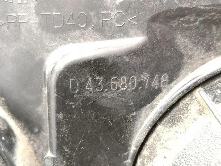 Frontscheinwerfer Fiat Doblo Cargo 43680748 Rechts Scheinwerfer Headlight SCH1795624712bj