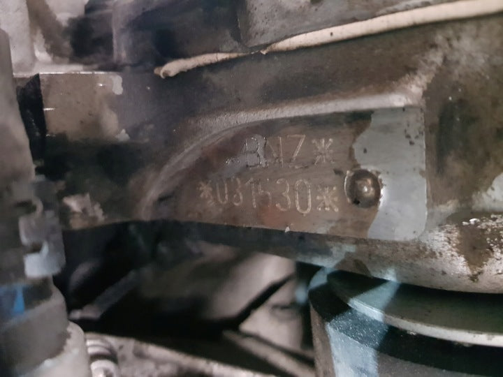 Motor VW Transporter BNZ 2.5 TDI 130PS 96kW 225TKm 2003 Diesel Engine Komplett MOT6638406669vv