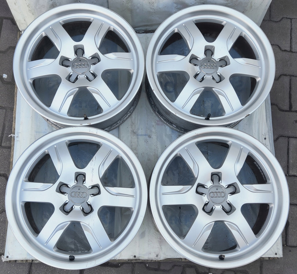 1x Alufelge 17 Zoll 7.5" 5x112 28ET Glanz Silber 8T0601025B Audi A5 Rim Wheel