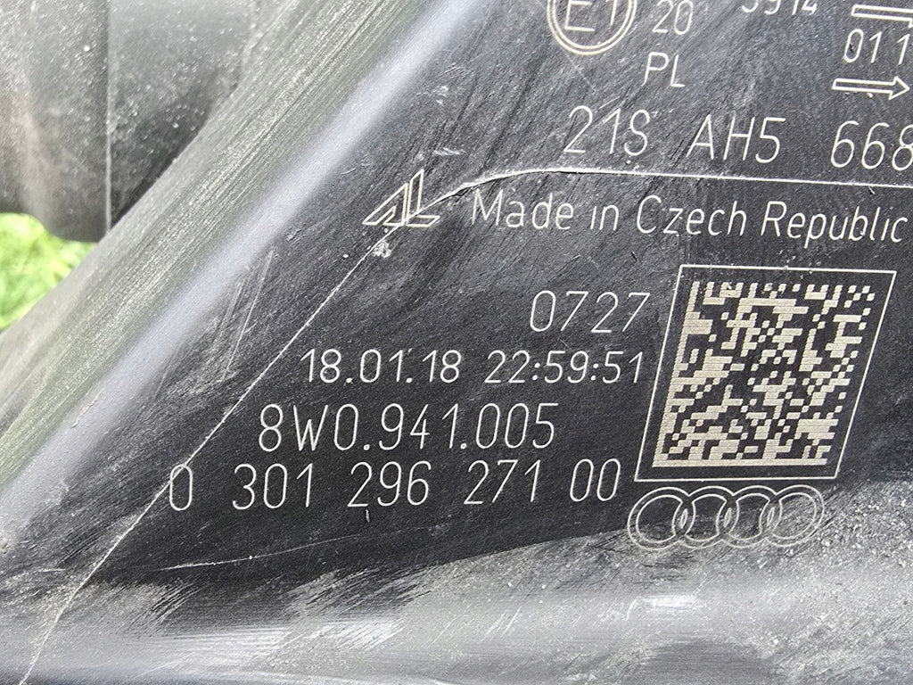 Frontscheinwerfer Audi A4 B9 8W0941005 Xenon Links Scheinwerfer Headlight SCH1280414359pr