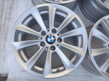 Laden Sie das Bild in den Galerie-Viewer, 4x Alufelge 17 Zoll 8.0" 5x120 30ET Glanz Schwarz 6780720 BMW 5 F11 F10 FEL8456718386pu