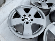 Laden Sie das Bild in den Galerie-Viewer, 4x Alufelge 16 Zoll 7.5" 5x112 37ET Glanz Silber Mercedes-Benz Rim Wheel FEL3262861584sj