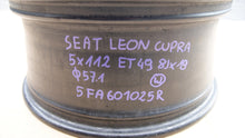 Load image into Gallery viewer, 1x Alufelge 19 Zoll 8.0" 5x112 49ET Matt Schwarz 5FA601025 Cupra Leon Rim Wheel FEL6667676807la