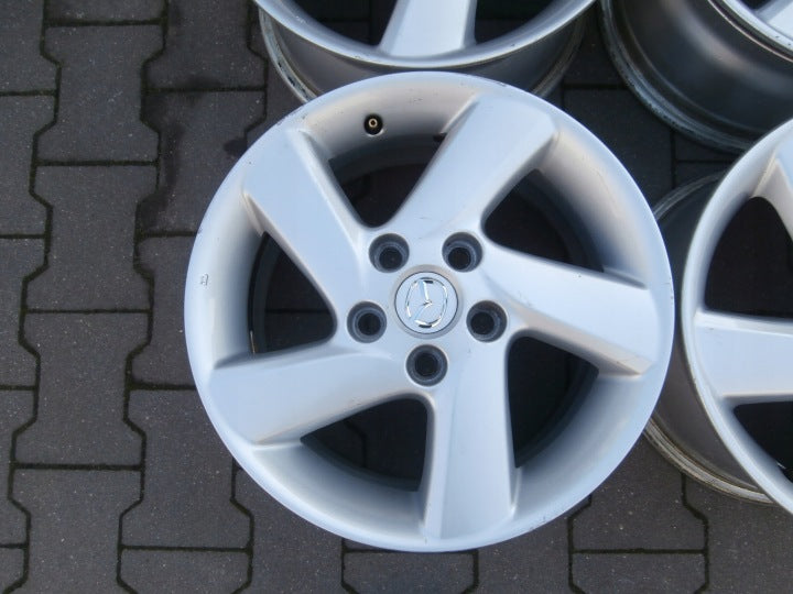 4x Alufelge 16 Zoll 7.0" 5x114.3 55ET Mazda Rim Wheel FEL1054421458cb
