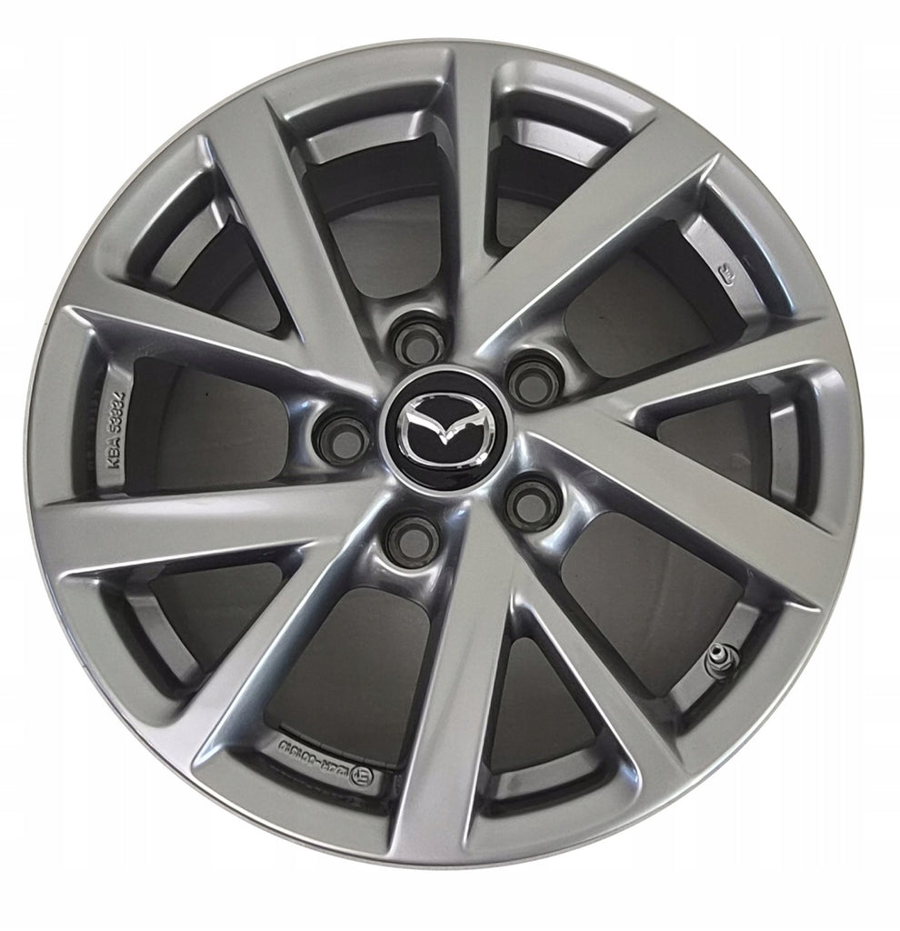 1x Alufelge 16 Zoll 6.5" 5x114.3 45ET Mazda 3 Bp Cx-30 Rim Wheel FEL8104050250mr