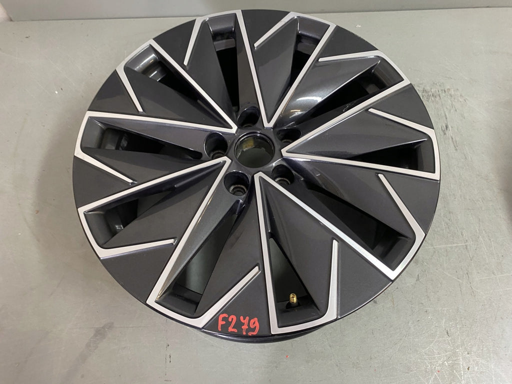 1x Alufelge 18 Zoll 8.0" 5x112 44ET Glanz Schwarz 3V0601025B Skoda Iii Rim Wheel FEL8471659437xu