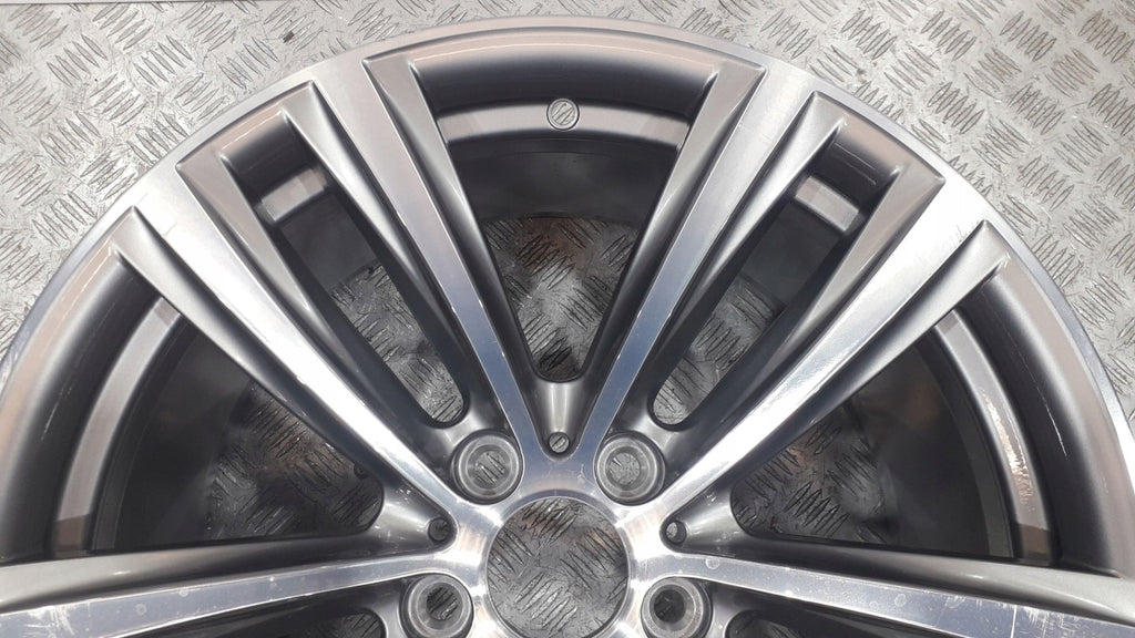 1x Alufelge 19 Zoll 9.0" 5x120 42ET Glanz Grau 6854682 BMW F34 Mg Gt Rim Wheel FEL4526085450uf