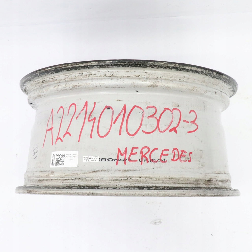 1x Alufelge 17 Zoll 8.0" 5x112 43ET Glanz Schwarz A2214010302 Mercedes-Benz W221 FEL1382310048wg