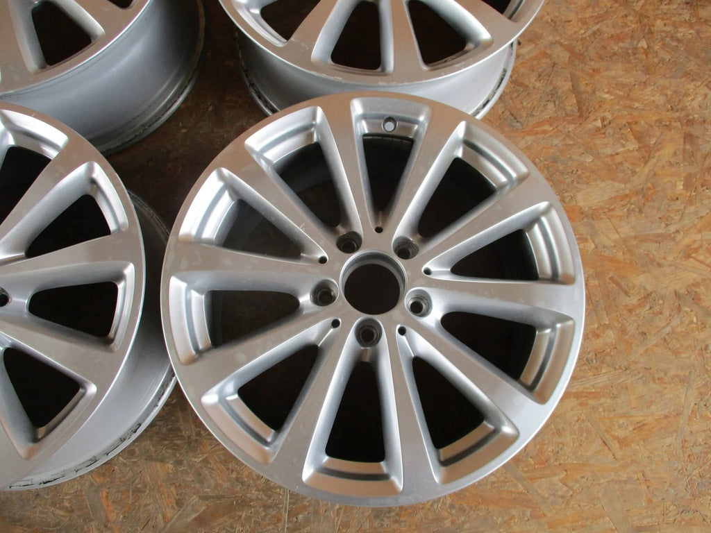 4x Alufelge 17 Zoll 7.5" 5x112 40ET Silber A2134011300 Mercedes-Benz W213 FEL6827091401am