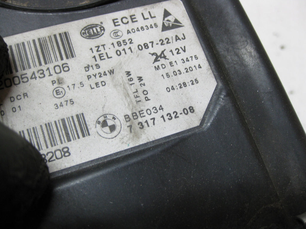 Frontscheinwerfer BMW F11 F10 7317132 Xenon Rechts Scheinwerfer Headlight SCH6418744016fo