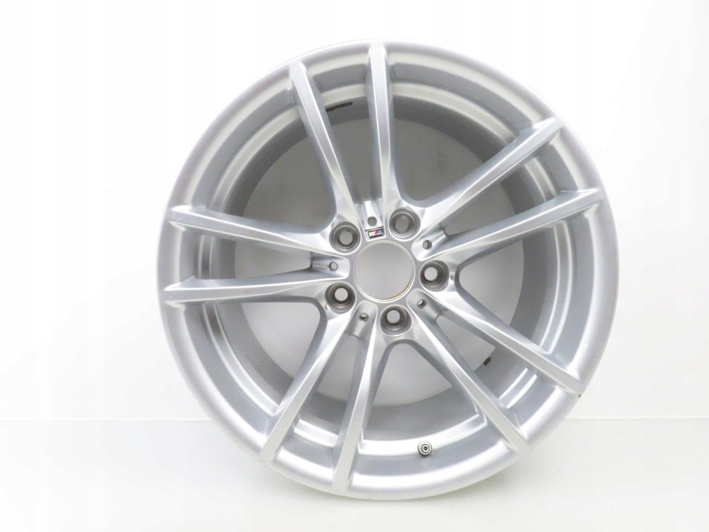1x Alufelge 18 Zoll 9.0" 5x120 29ET Silber 2284906 BMW F80 Rim Wheel FEL3573114178iu