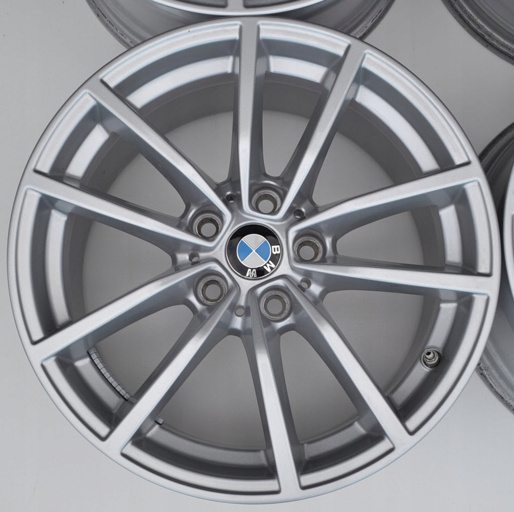 4x Alufelge 17 Zoll 7.5" 5x112 30ET Glanz Silber 6883520 BMW G22 Rim Wheel FEL1909180442fu