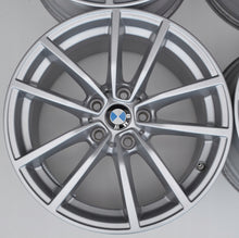 Laden Sie das Bild in den Galerie-Viewer, 4x Alufelge 17 Zoll 7.5" 5x112 30ET Glanz Silber 6883520 BMW G22 Rim Wheel FEL1909180442fu