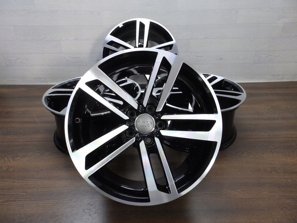 4x Alufelge 18 Zoll 8.5" 5x112 50ET Glanz Silber 8S0601025E Audi Tt Rim Wheel FEL2720792383tu