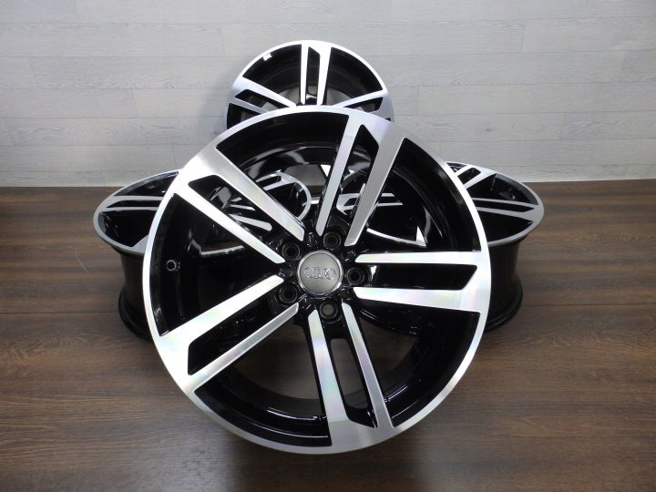 4x Alufelge 18 Zoll 8.5" 5x112 50ET Glanz Silber 8S0601025E Audi Tt Rim Wheel FEL2720792383tu