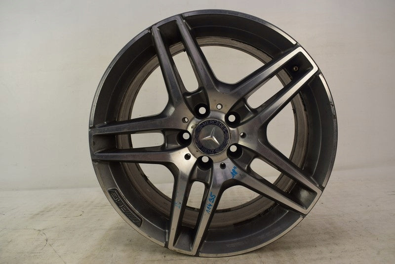 1x Alufelge 18 Zoll 8.5" 5x112 Mercedes-Benz Rim Wheel