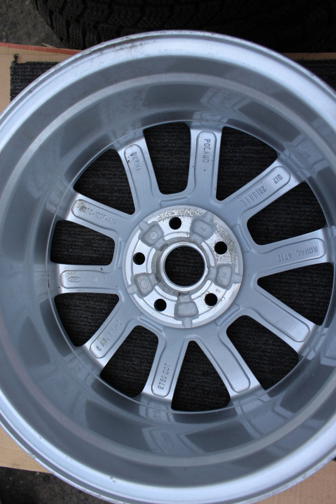 1x Alufelge 16 Zoll 6.5" 5x108 50ET Glanz Silber NX7C-1007-A1A Ford Focus