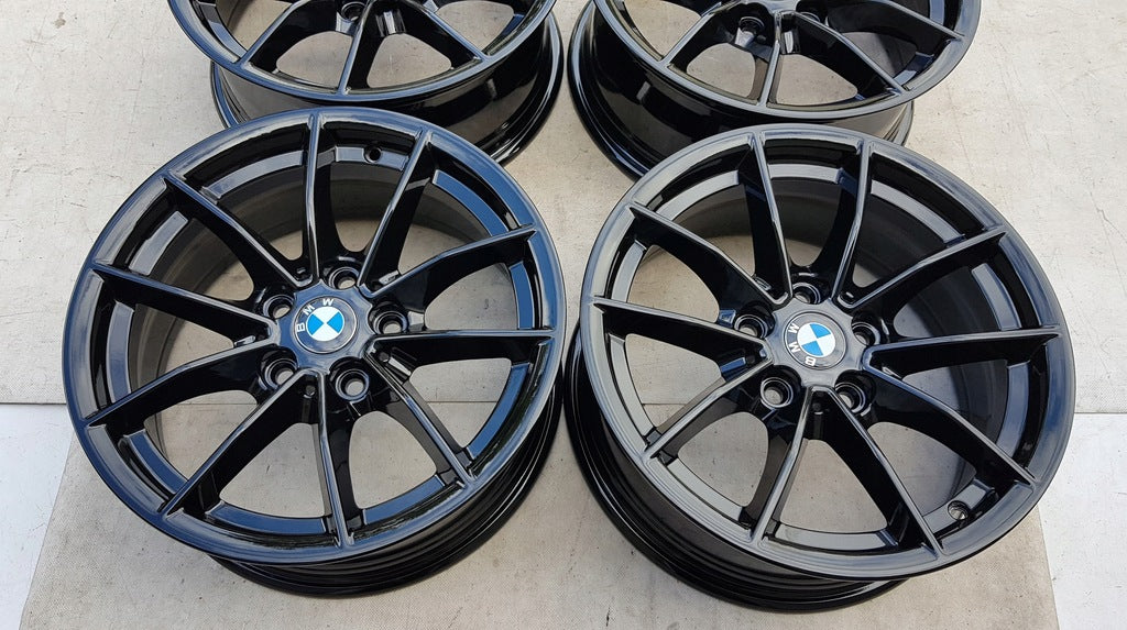 4x Alufelge 16 Zoll 6.5" 5x112 22ET Glanz Schwarz 6876921 BMW 3 G21 G20 FEL4391903376xr