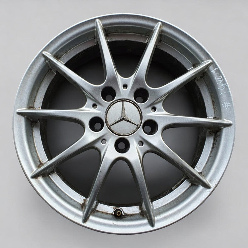 1x Alufelge 16 Zoll 6.0" 5x112 46ET 6JX16W2ET46 Mercedes-Benz W245 W169