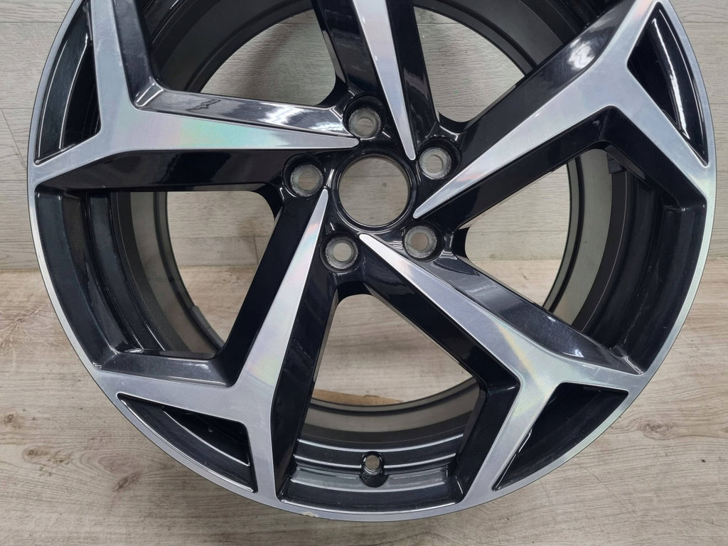 1x Alufelge 18 Zoll 8.0" 5x112 44ET Glanz Schwarz 3G0601025BG VW Passat B8 FEL6159167161ls